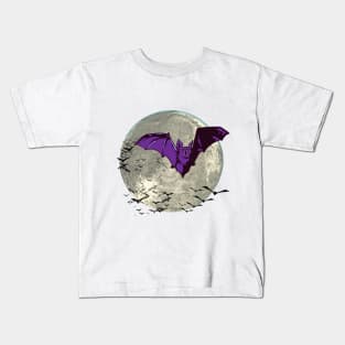 RETRO BAT Kids T-Shirt